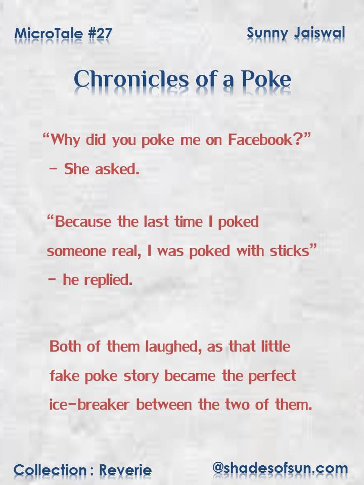 MicroTale 27 - Chronicles of a Poke